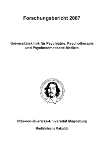 Forschungsbericht 2007 - Forschungsportal Sachsen