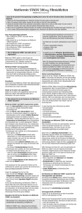 Metformin STADA® 500mg Filmtabletten