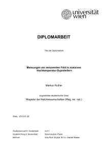 diplomarbeit - E-Theses