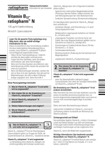 Vitamin B12- ratiopharm® N