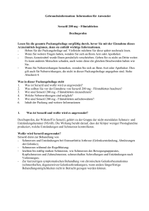 Gebrauchsinformation: Information für Anwender Seractil 200 mg