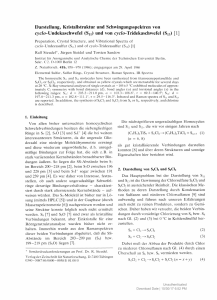 (Sn) und von cjc/o-Tridekaschwefel (S13)