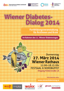 Wiener Diabetes- Dialog 2014