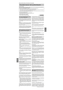 Theophyllin Sandoz® 200 mg Retardkapseln