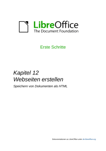 Webseiten erstellen - The Document Foundation Wiki