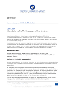 CaniLeish - European Medicines Agency