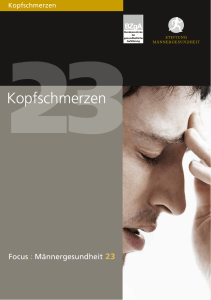 23Kopfschmerzen - Stiftung Männergesundheit
