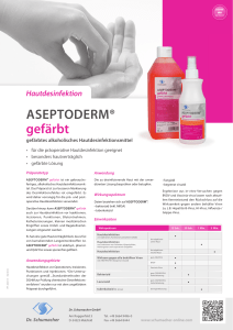 ASEPTODERM® gefärbt - Dr. Schumacher GmbH