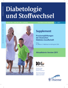 Diabetologie und Stoffwechsel