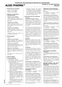 Ramipril AL 2,5 mg/5 mg/10 mg Tabletten
