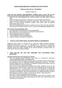 GEBRAUCHSINFORMATION: INFORMATION FÜR PATIENTEN