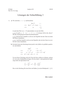 Lösungen der Schnellübung 3