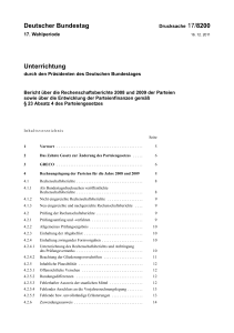 Deutscher Bundestag Unterrichtung