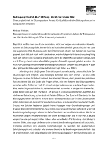 Bildung als öffentliches - Bibliothek der Friedrich-Ebert