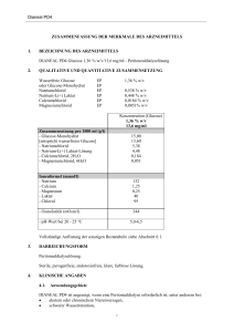 DIANEAL PD4 Glucose 1,36 % w/v/13,6 mg/ml