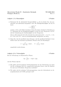Blatt 11 - ITAP | Universität Stuttgart