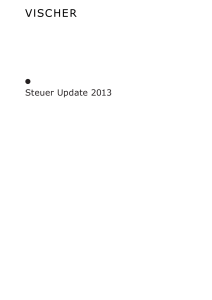 Steuer Update 2013