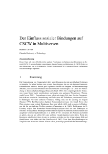 CSCW mit Multiversen 1