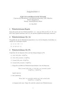 Aufgabenblatt 4 - CIS