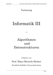 Informatik III