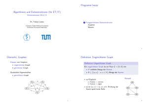 Algorithmen und Datenstrukturen (für ET/IT