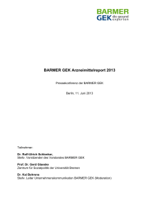 PDF Digitale Pressemappe zum Arzneimittelreport 2013 2