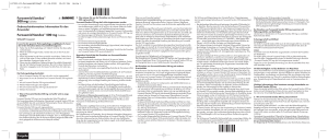 Furosemid Sandoz® Furosemid Sandoz® 500 mg Tabletten