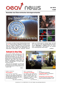 oeav news 04-2015 - Österreichischer Astrologenverband
