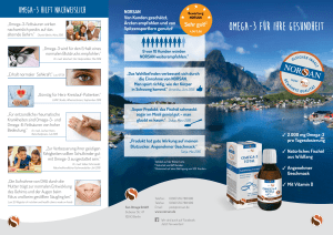 omega-3 für ihre gesundheit