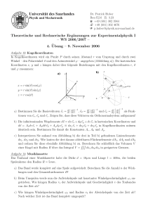 4.Übung - Prof. Dr. Klaus Knorr and Dr. Patrick Huber