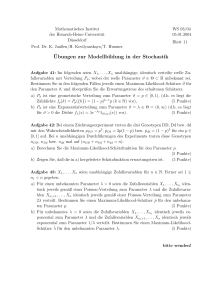Blatt 11 - Mathematik - Heinrich-Heine