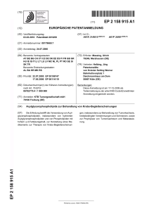 Acylglycerophospholipide zur Behandlung von Krebs