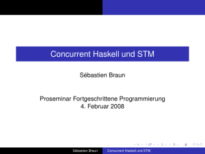 Concurrent Haskell und STM