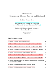 Mathematik fuer Informatiker - weblearn.hs-bremen.de