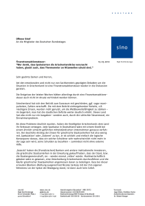 Brief Abgeordnete des Dt. Bundestages PDF