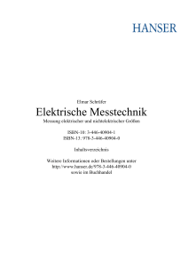 Elektrische Messtechnik