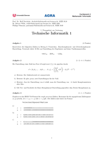 Technische Informatik 1 - informatik.uni