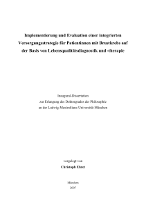 Implementierung und Evaluation einer integrierten