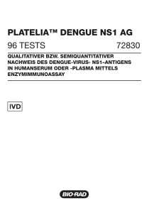 platelia™ dengue ns1 ag 96 tests 72830 - Bio-Rad