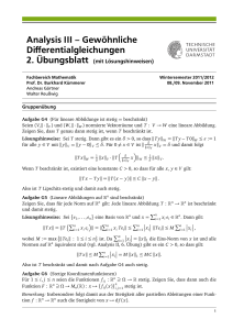 Analysis III - TU Darmstadt/Mathematik