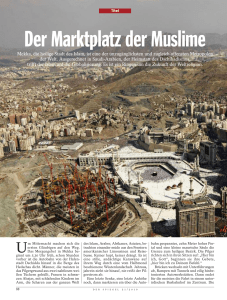 Der Marktplatz der Muslime