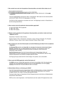 l. Was versteht man unter den Europ&auml;ischen Gemeinschaften und