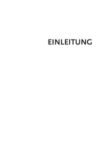 EINLEITUNG