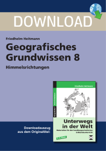 Geografisches Grundwissen 8