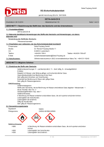 EG-Sicherheitsdatenblatt