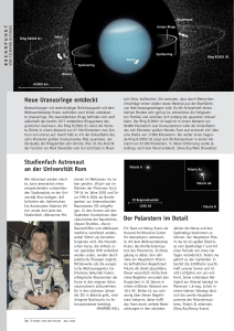 Neue Uranusringe entdeckt Studienfach Astronaut an der