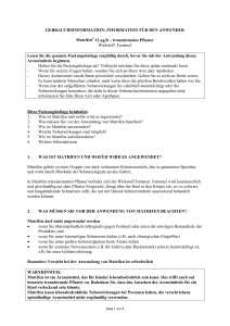 Matrifen 12µg/h transdermales Pflaster