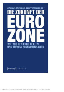 Die Zukunft der Eurozone - Wie wir den Euro retten und Europa