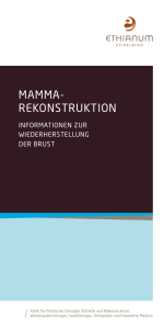 mamma- rekonstruktion - ETHIANUM Klinik Heidelberg