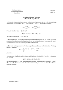 Sheet 6 - Fachbereich Mathematik